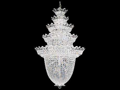 Schonbek Trilliane 48-Light Silver Crystal Pendant