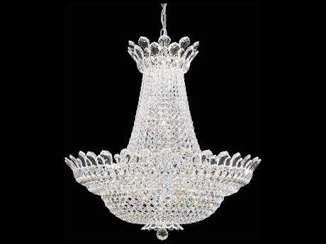 Schonbek Trilliane 53-Light Silver Crystal Chandelier