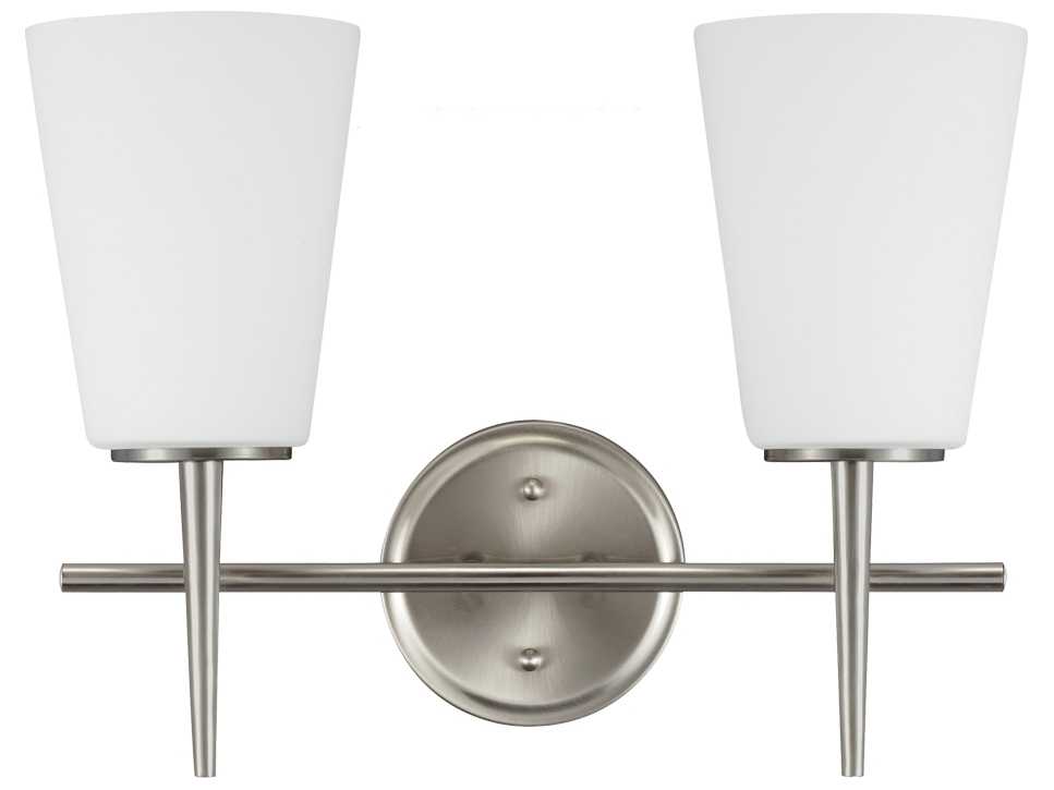 Sea Gull Driscoll 2 Light Wall Sconce SGL4440402962