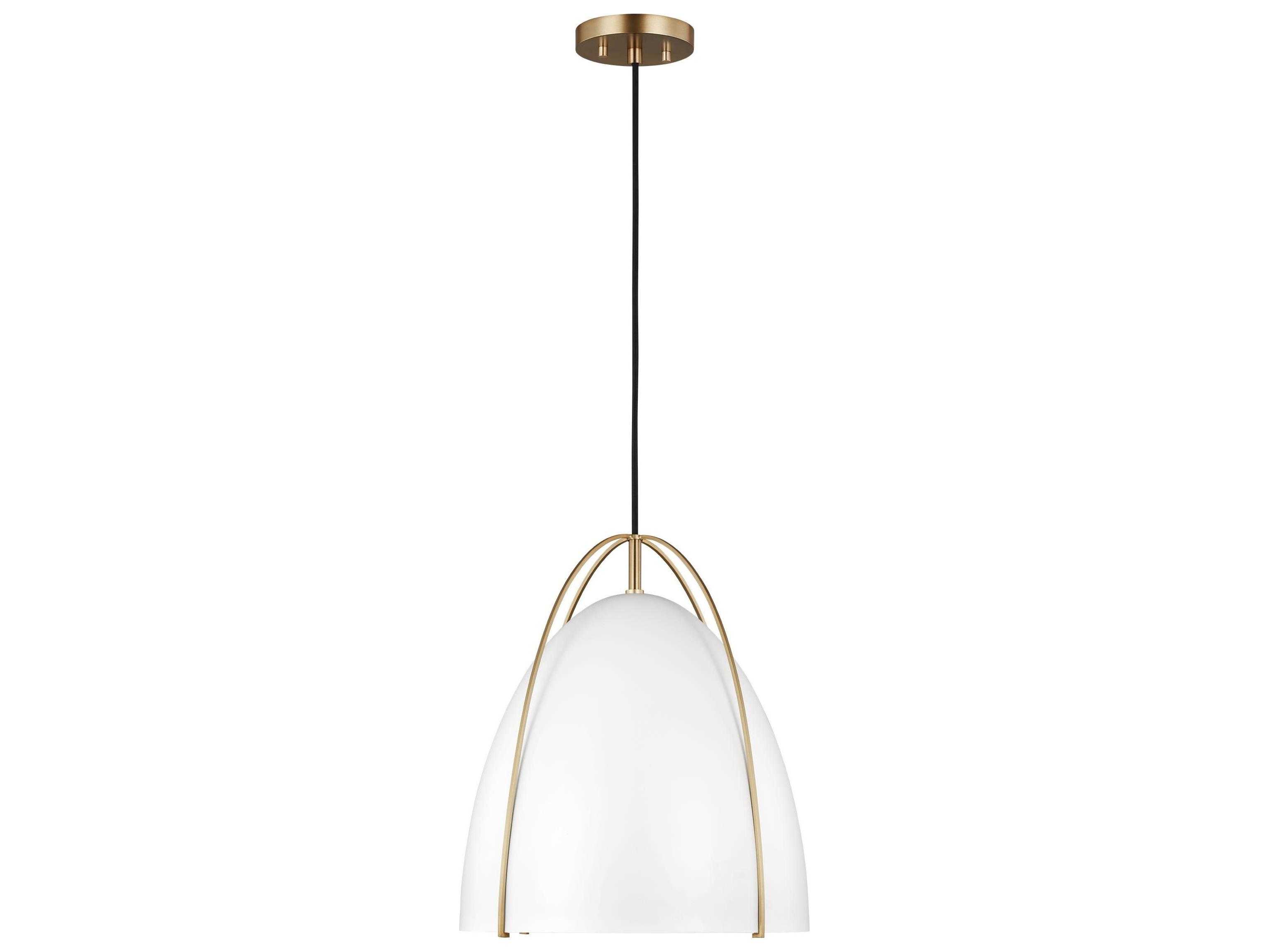 Sea Gull Lighting Norman Satin Bronze 1-light 13'' Wide LED Pendant ...