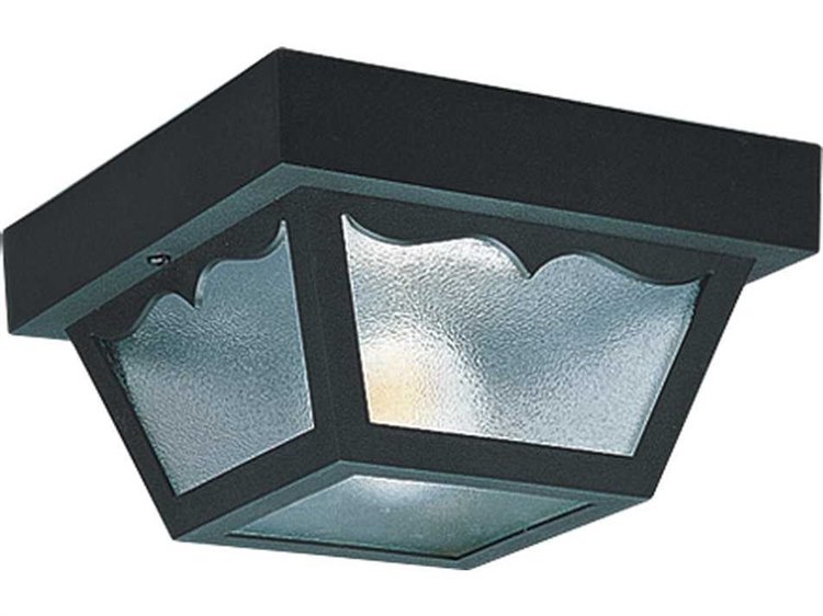 Sea Gull Lighting Outdoor Ceiling Clear 1 Glass Light
