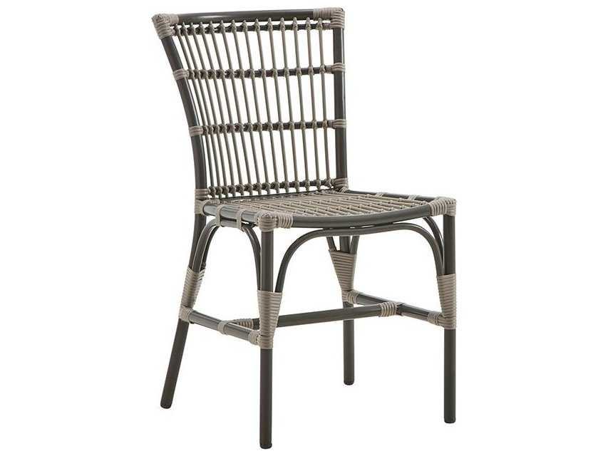 Sika Design Exterior Aluminum Moccachino Elisabeth Stackable Dining