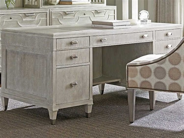 Sligh Greystone Nouvel / Brushed Brass Executive Desk SH250400