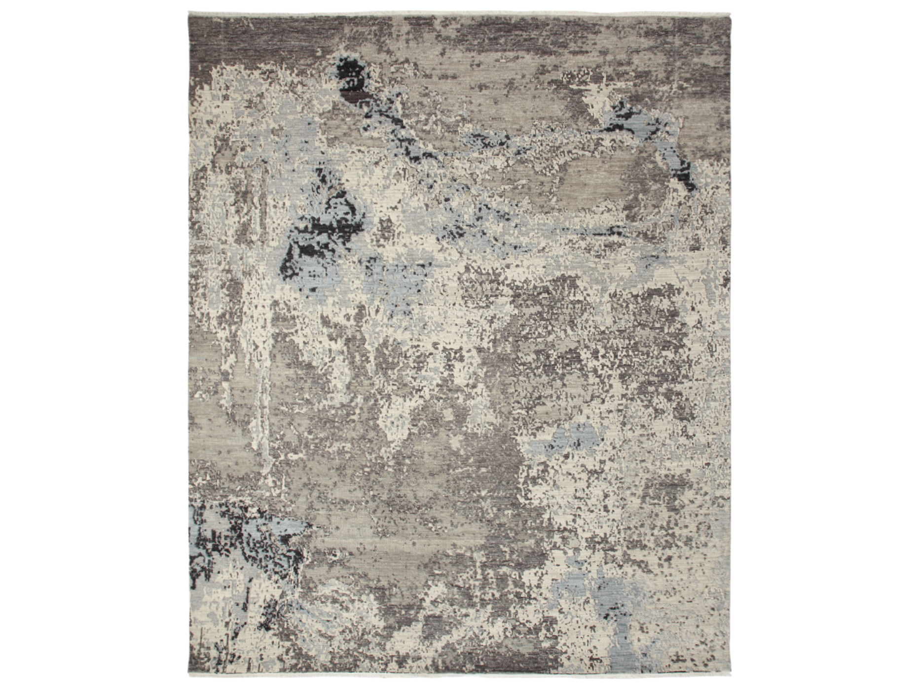 Solo Rugs Galaxy Light Gray 7 11 X 10 1 Rectangular Area Rug