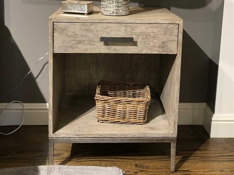 Stanley Furniture Cameron 1-Drawer Gray Nightstand