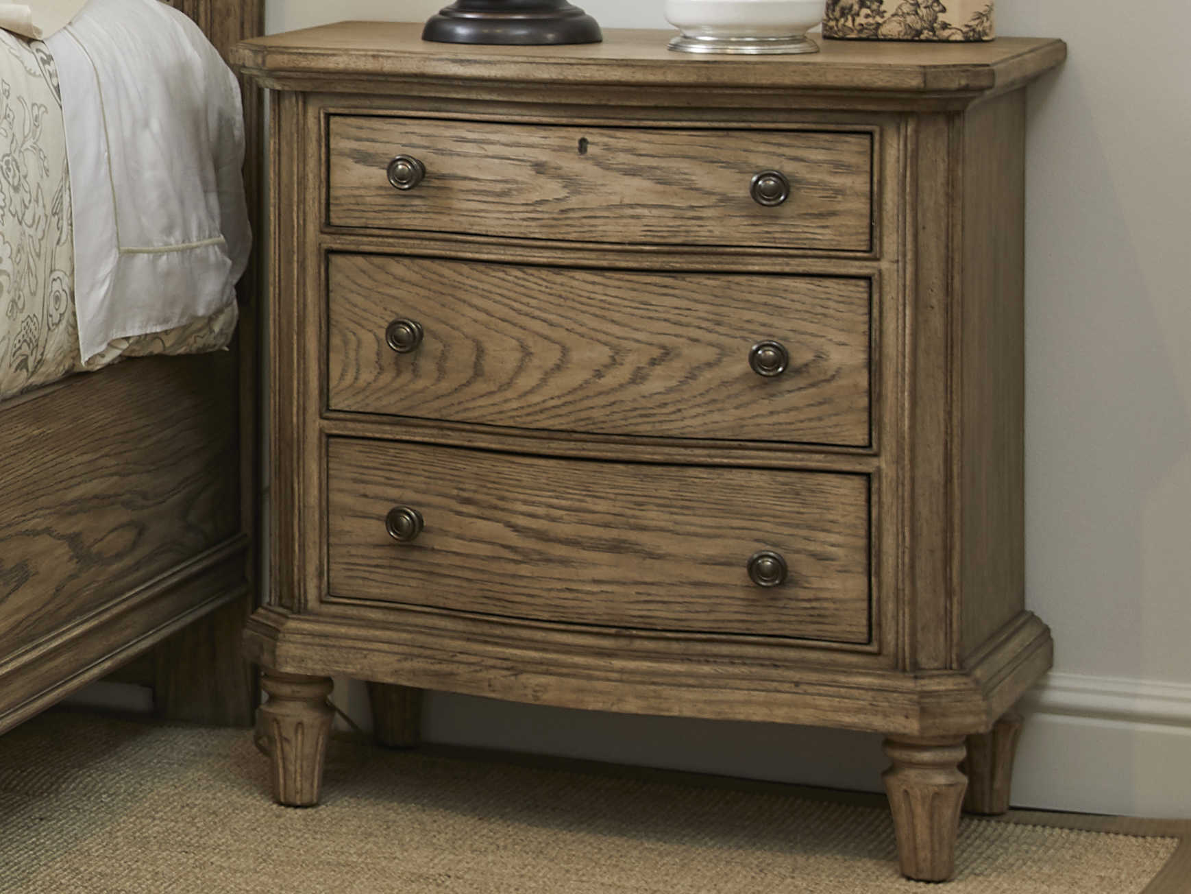 Stanley Furniture European Cottage 3 Drawers Nightstand SL0076380