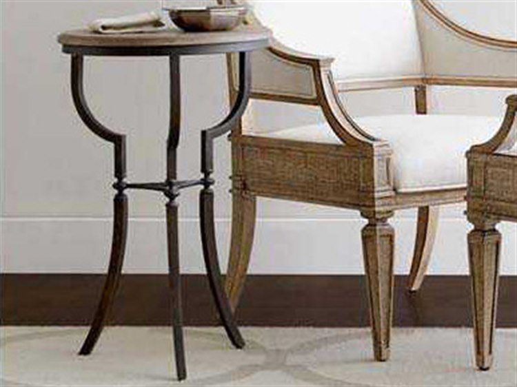 Stanley Furniture Wethersfield Estate Chair and Ottoman Set Table