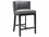 Sunpan 5west Hayden Fabric Upholstered Beech Wood Marble Grey Black Counter Stool  SPN100968