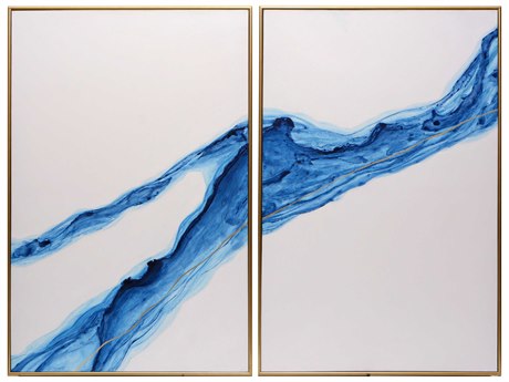 Sunpan Fluidity Canvas Wall Art