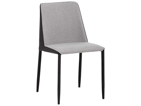 Sunpan Ikon Renee Dining Chair Armour Grey / Dark Slate