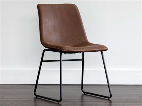Sunpan Urban Unity Cal Dining Chair Antique Brown