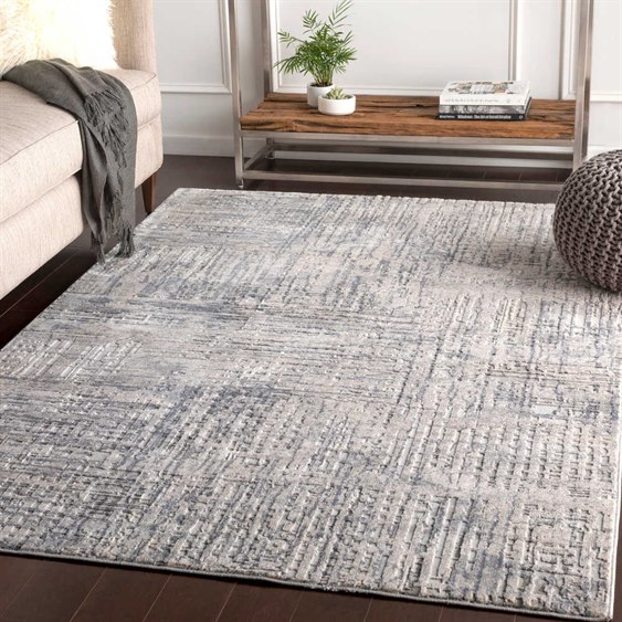 Surya Alpine Light Gray Medium Charcoal Ivory Rectangular Area Rug Surya Alpine Light Gray Medium Charcoal Ivory Rectangular Area Rug Alp 2305 Rec