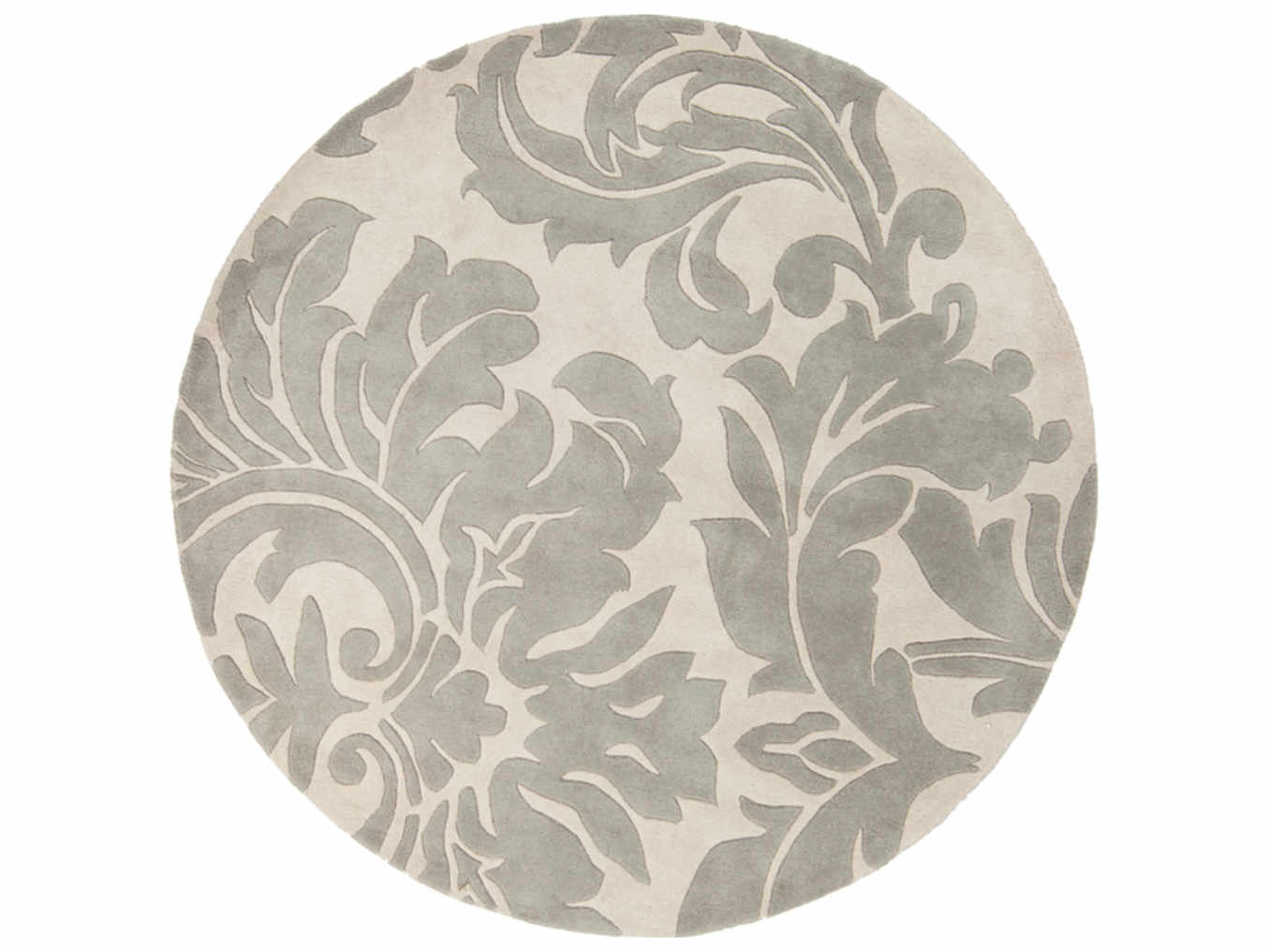 Surya Athena Round Gray Area Rug SYATH5073ROU