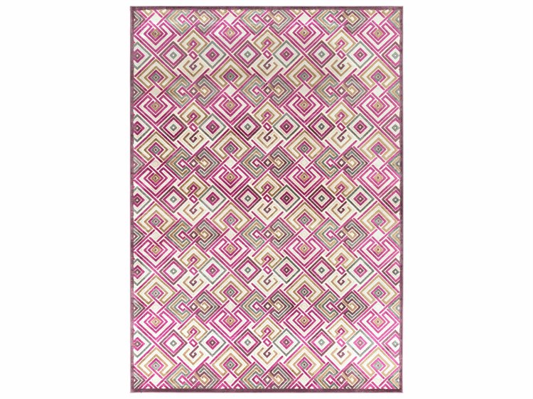 Surya Basilica Bright Purple Er Beige Taupe Medium Gray Mauve Rectangular Area Rug