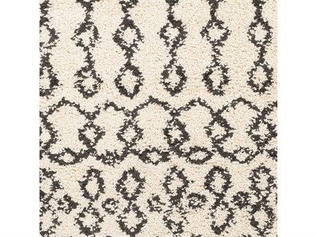 Surya Berber Shag Floral Area Rug