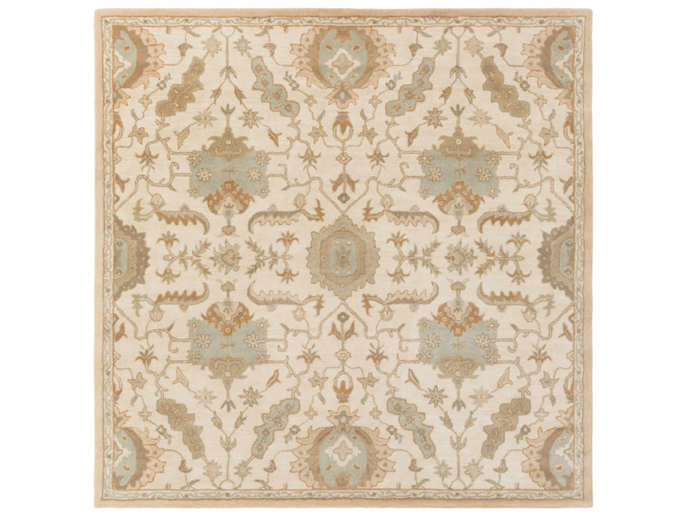 Surya Caesar Square Ivory Area Rug