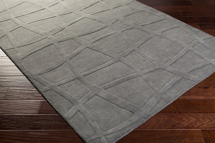 Surya Candice Olson Sculpture Rectangular Gray Area Rug SYSCU7506REC