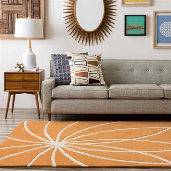 Orange Rugs Orange Area Rugs For Sale Luxedecor