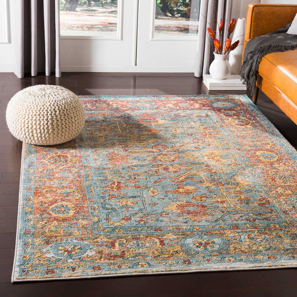 Surya Brought to Light 2 x 3 Area Rug Green Red