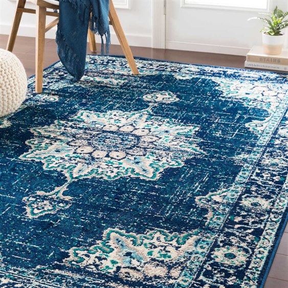 Surya Paramount Dark Blue Teal Aqua Cream Light Gray - Cream Gray And Teal Area Rugs Surya Paramount Dark Blue Teal Aqua Cream Light Gray - Cream Gray And Teal Area Rugs