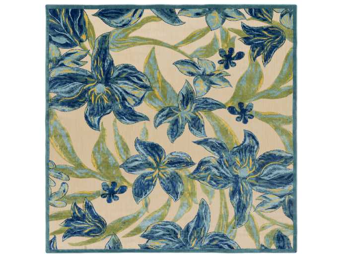 Surya Portera 7 6 Square Teal Navy Dark Green Area Rug Prt 1073 Squ - 10 By Square Area Rugs Surya Portera 7 6 Square Teal Navy Dark Green Area Rug Prt 1073 Squ - 10 By Square Area Rugs