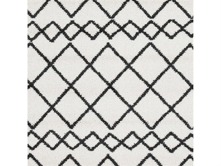 Surya Seville Black White Square Sample Sev 2320