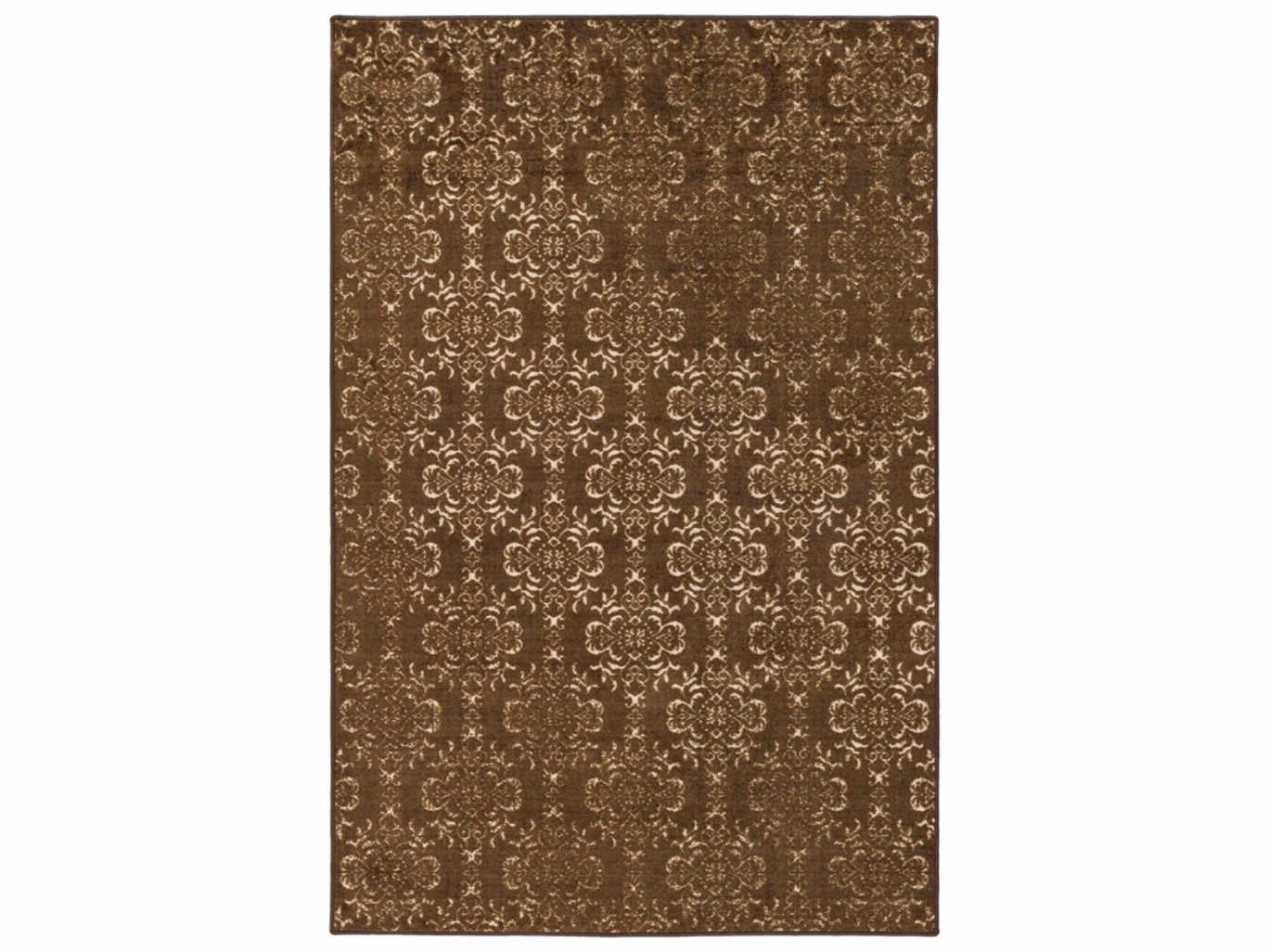 Surya Sonya Rectangular Beige Dark Brown Area Rug