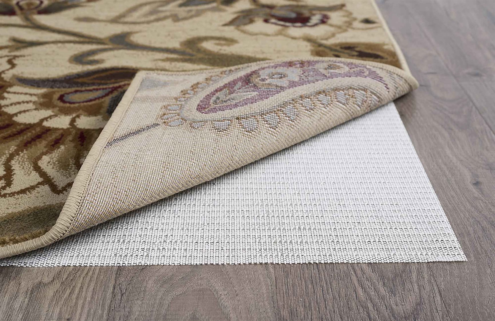 Tayse Rugs Comfort Grip Ivory 8 X 11 Rectangular Rug Pad