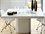 Temahome Dusk High Gloss White 59'' Wide Square Dining Table  TEM9500612619