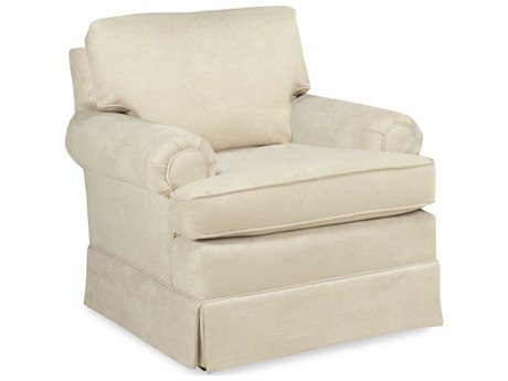 Temple American Fabric Accent Chair