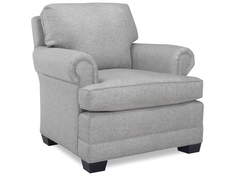 Temple Brunswick Fabric Accent Chair
