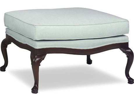 Temple Linsey Upholstered Ottoman