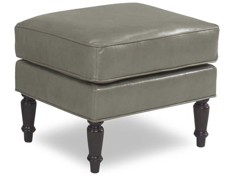 Temple Selina Leather Ottoman