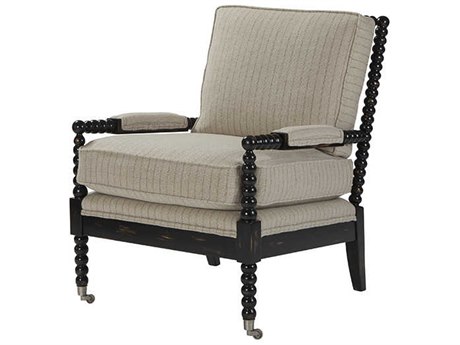 Theodore Alexander Rolling Fabric Accent Chair