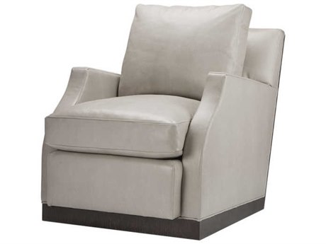 Theodore Alexander Leather Accent Chair