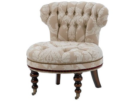 Theodore Alexander Rolling Fabric Accent Chair