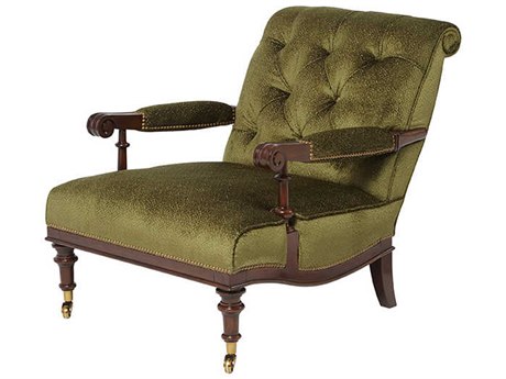 Theodore Alexander Rolling Fabric Accent Chair