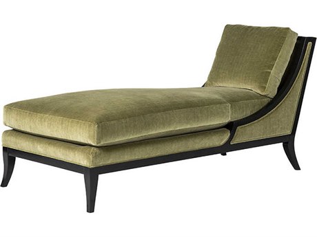 Noir Furniture Natural Chaise Lounge, Armless Chaise Lounge Chair