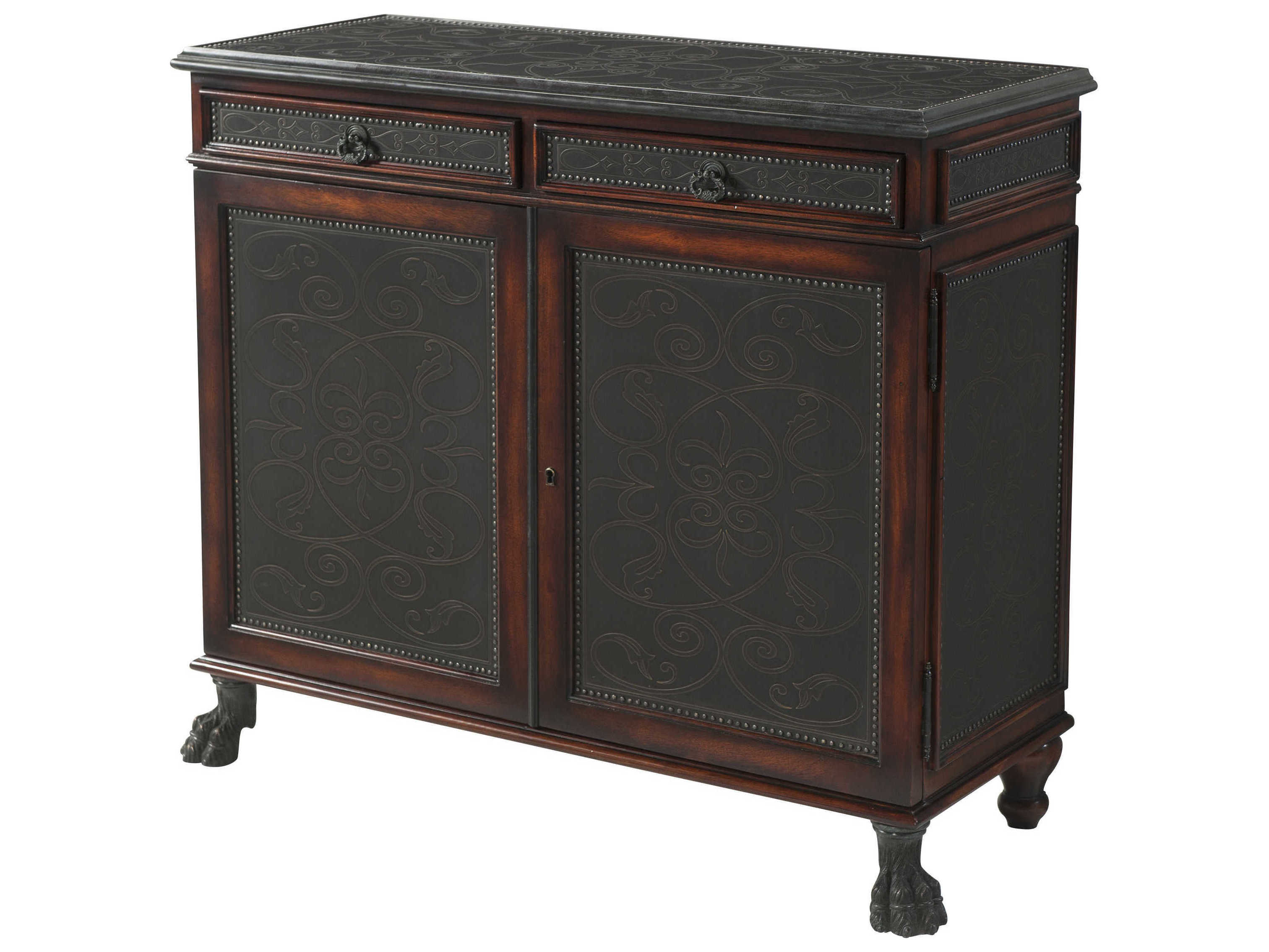 Theodore Alexander Armoury Acacia / Brass Buffet TAL6121002