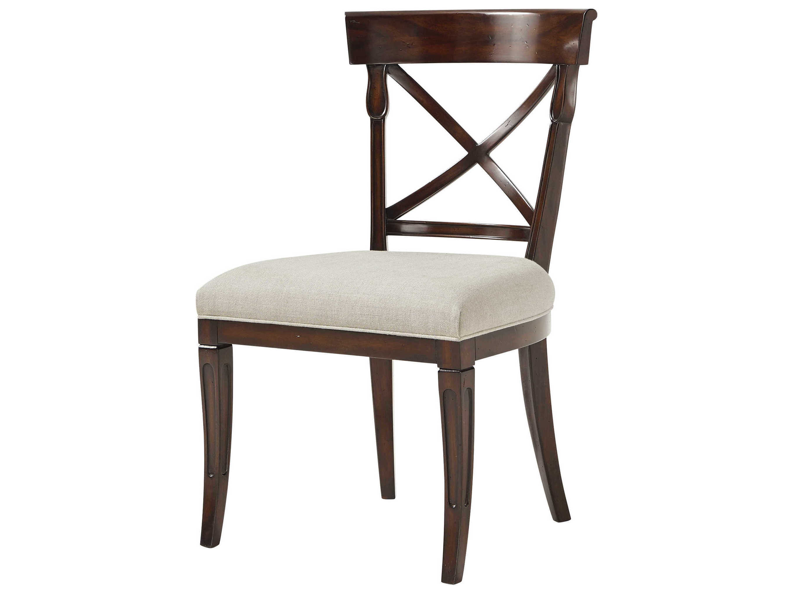 Theodore Alexander Mahogany Side Dining Chair TAL40008301AQG
