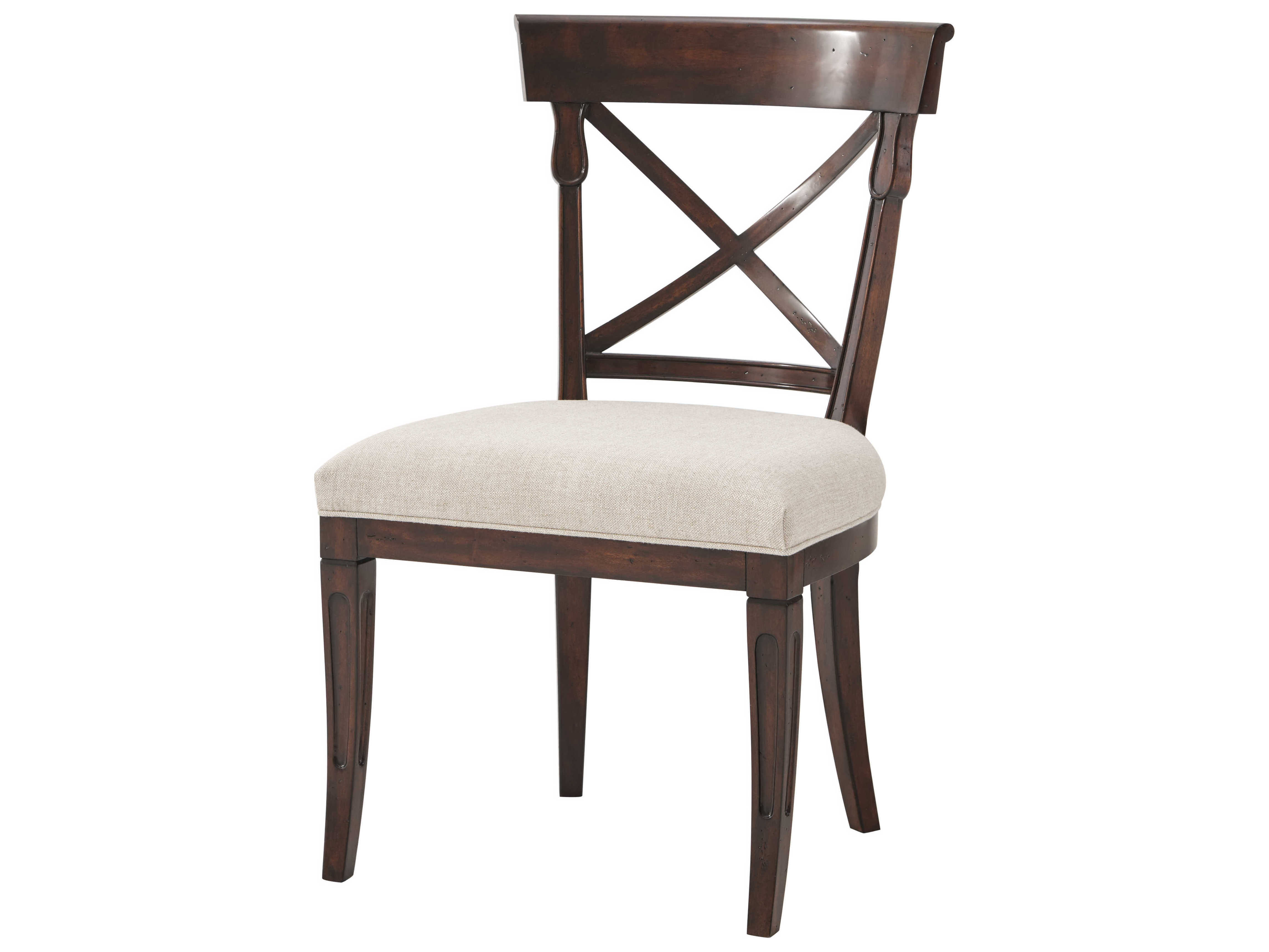 Theodore Alexander Mahogany Side Dining Chair TAL40008301AWK