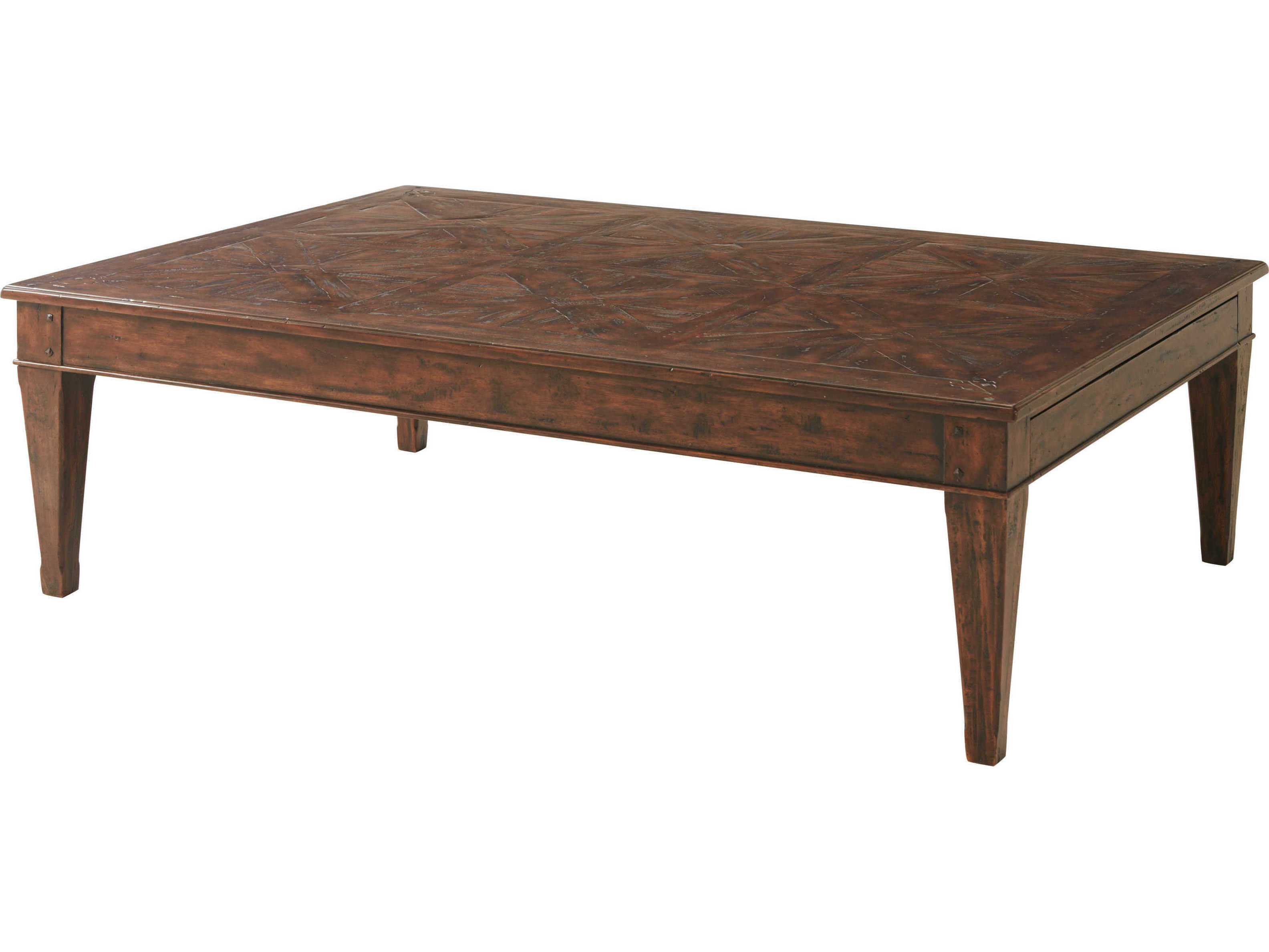 Theodore Alexander Mahogany 68'' Wide Rectangular Coffee Table TALCB51004