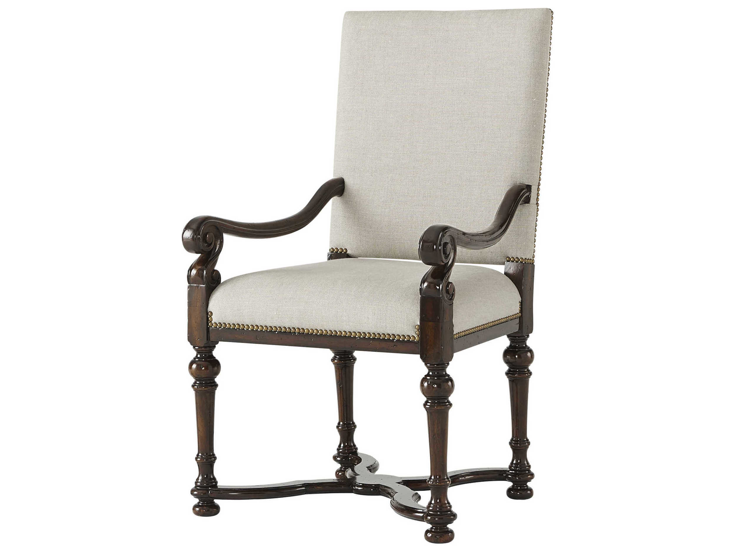 Theodore Alexander Acacia Arm Dining Chair TAL41006511AQR