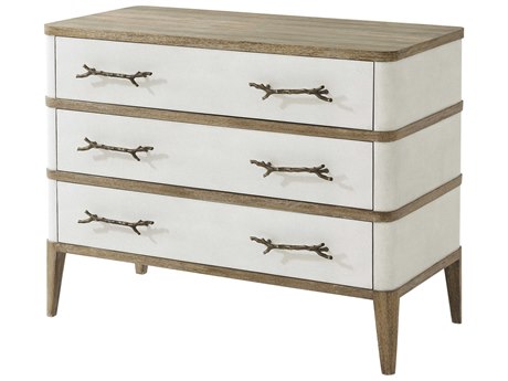 Theodore Alexander Corallo White Accent Chest