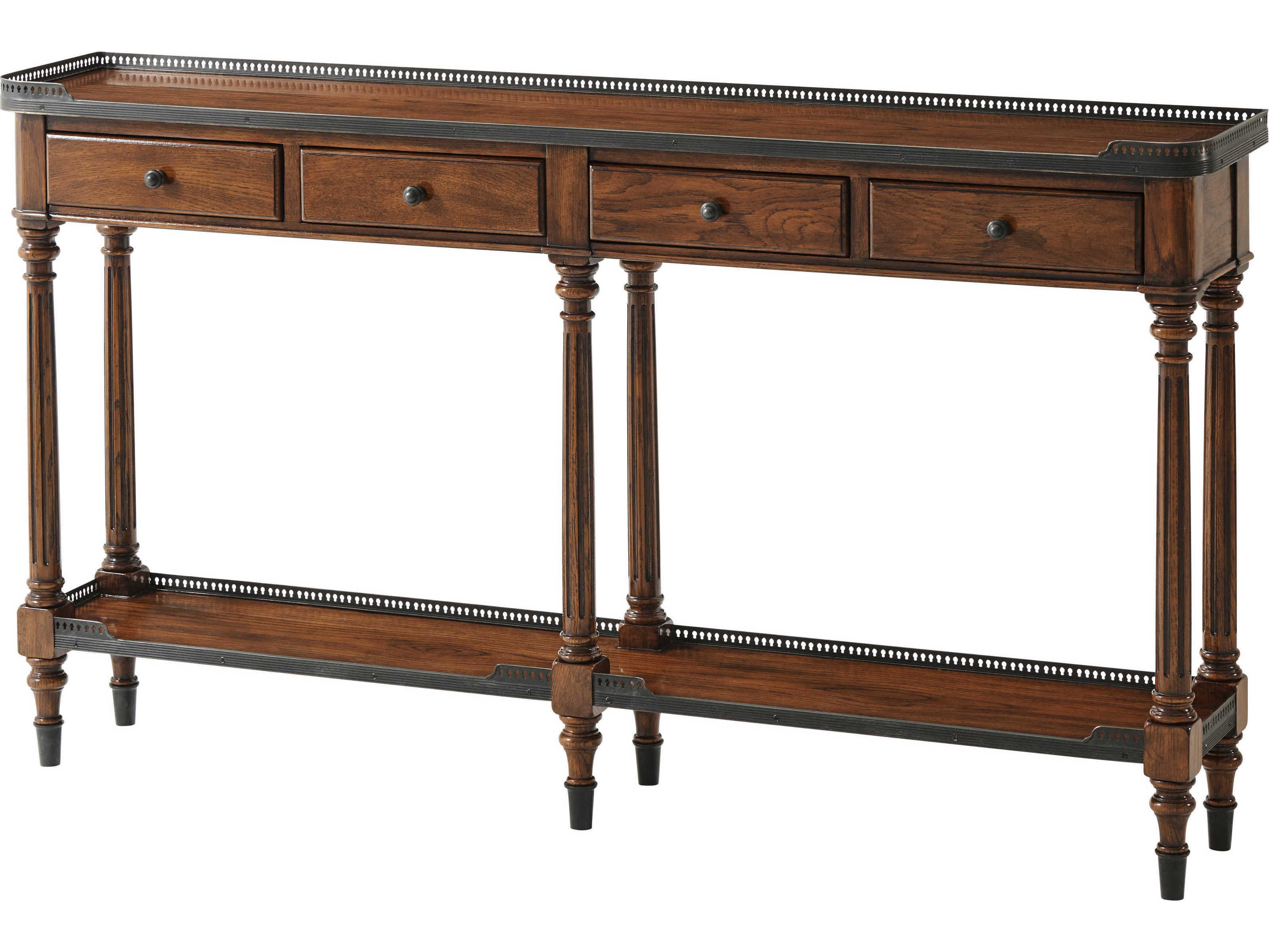 Theodore Alexander Essential Oak 58'' Wide Rectangular Console Table