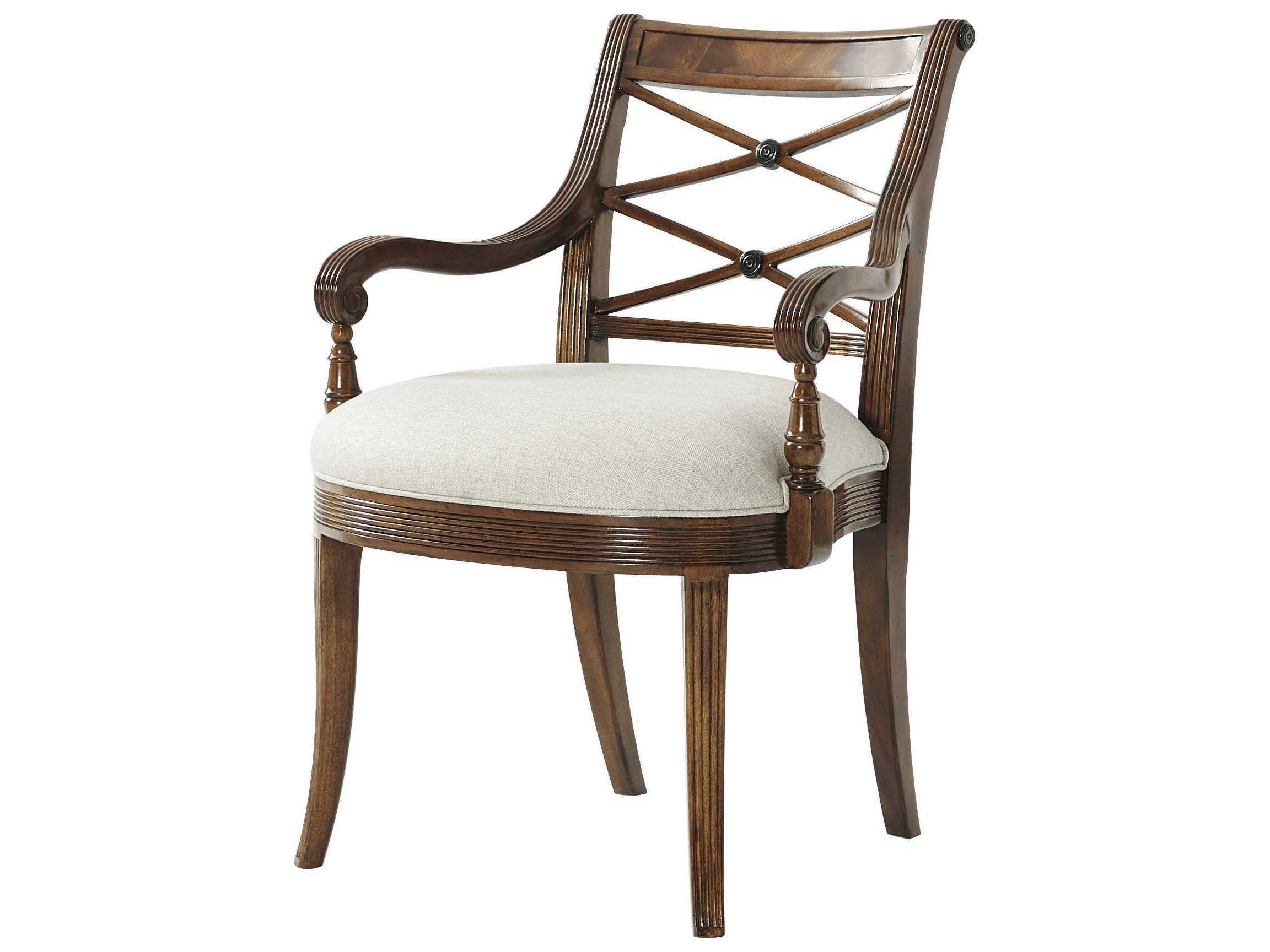 Mahogany Arm Dining Chair, Arm Dining Chairs