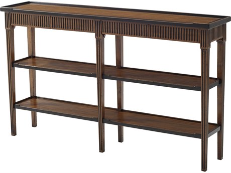 Theodore Alexander French Provincial Rectangular Parawood Console Table