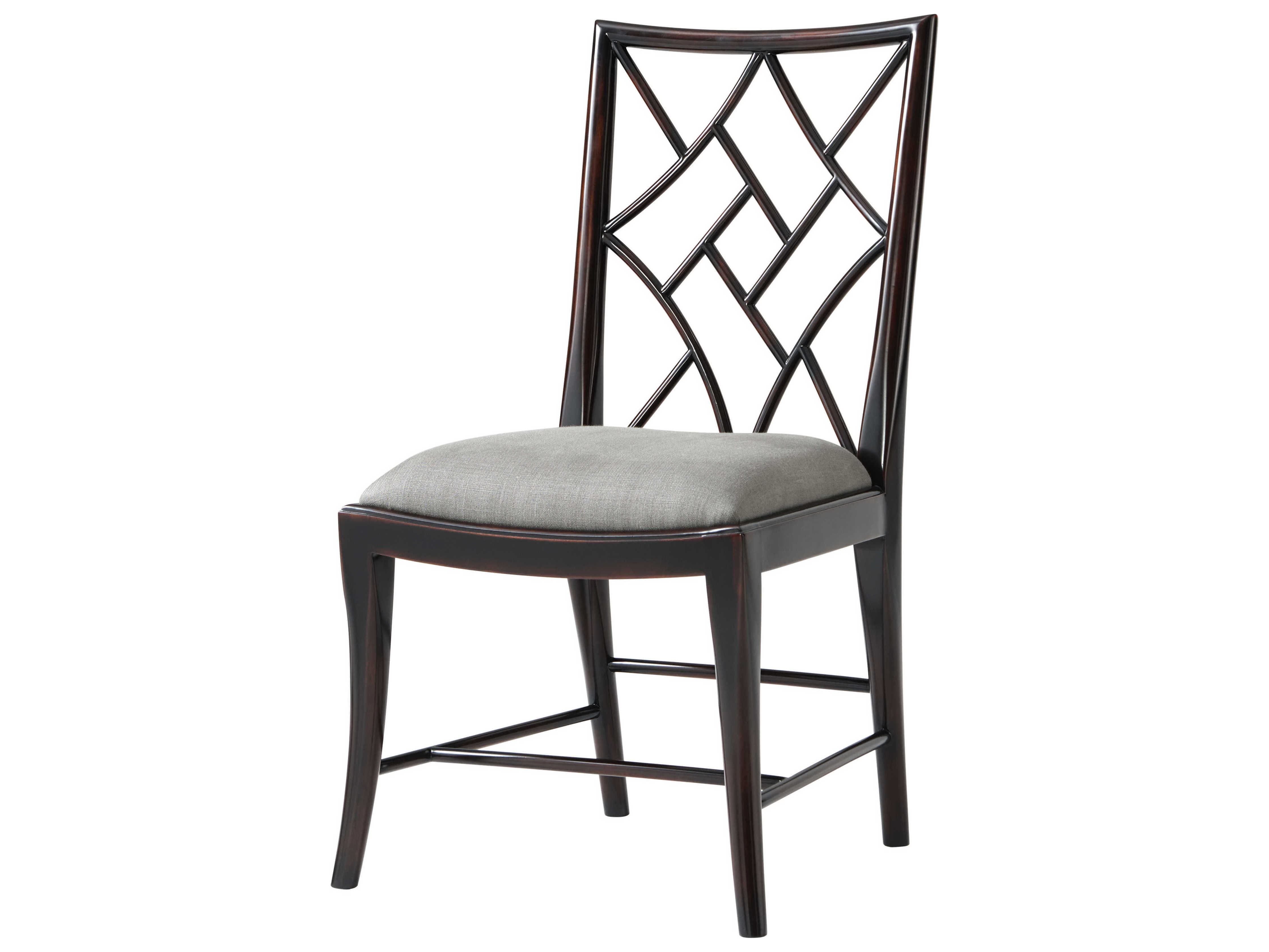 Theodore Alexander Mahogany Side Dining Chair TAL40008441AQT