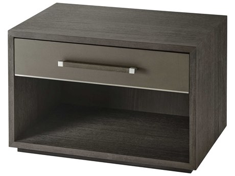 Theodore Alexander Ta Studio No. 1-Drawer Brown Nightstand