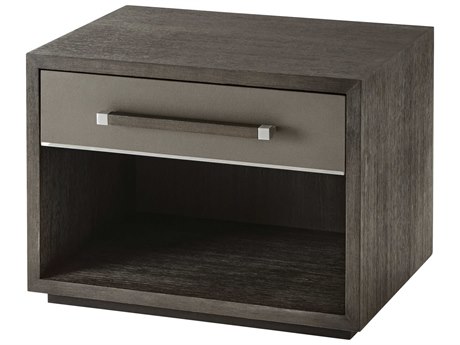 Theodore Alexander Ta Studio No. 1-Drawer Brown Nightstand